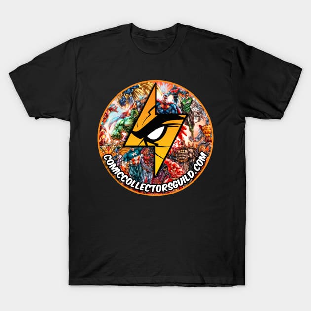 CCG logo 2 T-Shirt by Comic Collectors Guild 